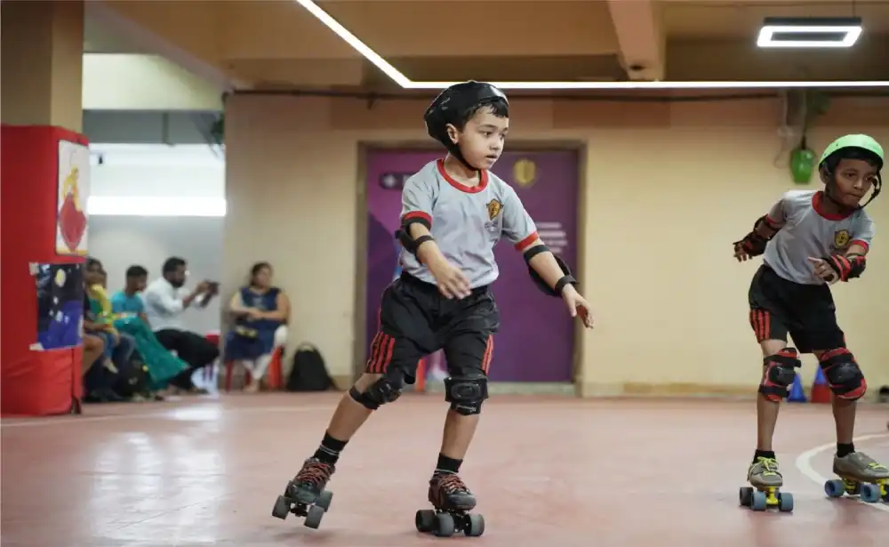 indo scots kids scating