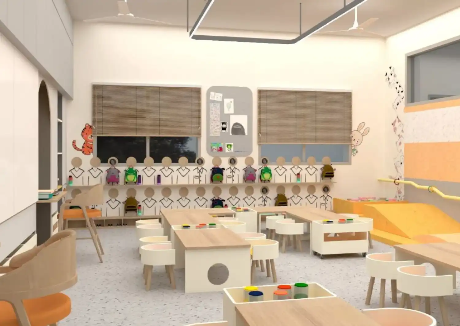 isgs nashik pre primary classroom